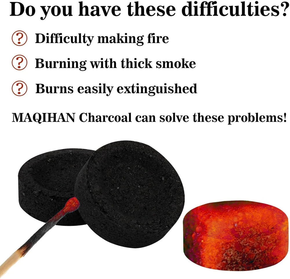 Quick Light Incense Charcoal Tablets