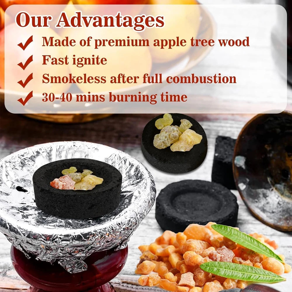 Quick Light Incense Charcoal Tablets
