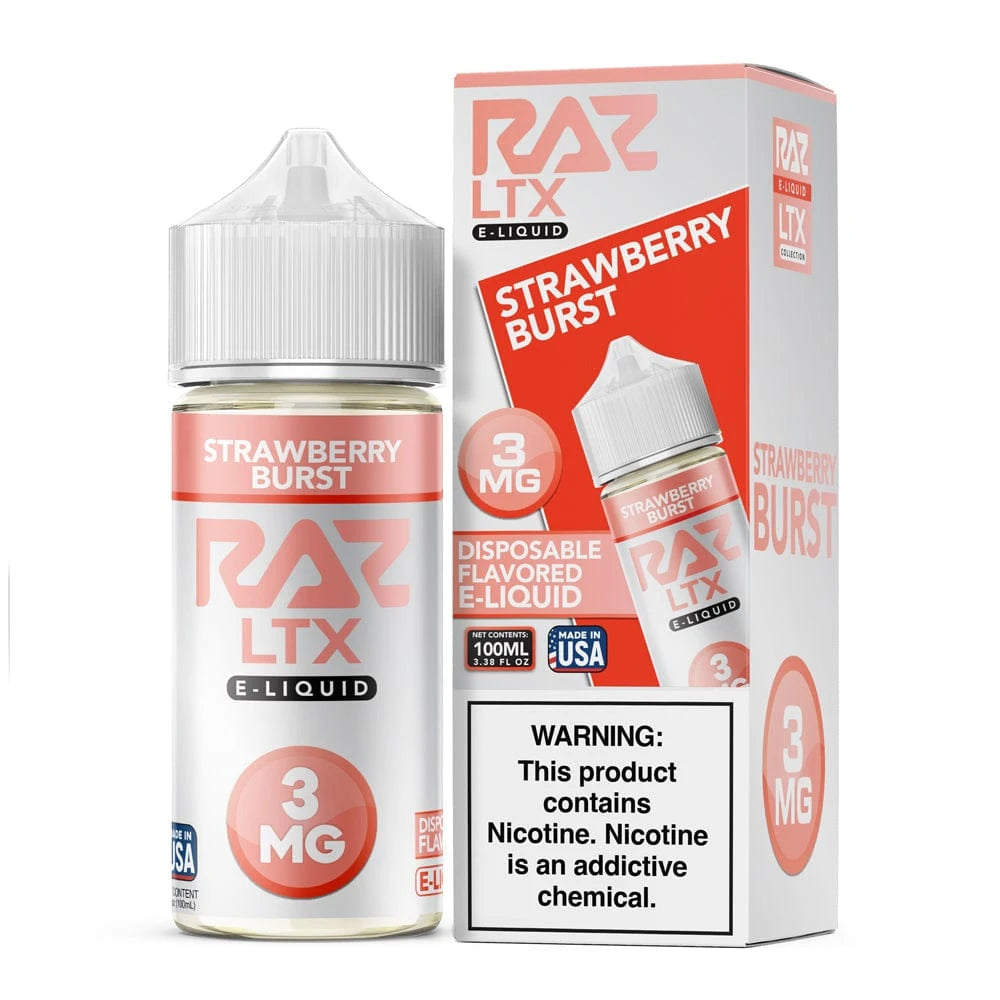 Strawberry Burst Pod Juice x RAZ LTX