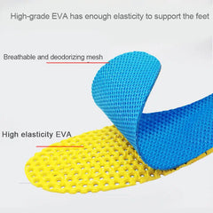 Memory Foam Insoles - Orthopedic & Breathable Shoe Inserts