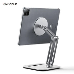 Magnetic Tablet Metal Stand Holder - Adjustable & Secure