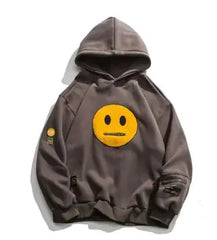 Drew House Hoodie - Smiley Face Patchwork