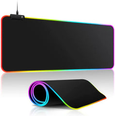 Gamer LED Mouse Pad - Waterproof & RGB Backlit