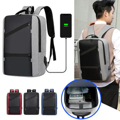 Casual Waterproof Backpack - Multi-Functional Laptop Bag