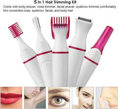 5 In 1 Multifunction Hair Removal - Best Hair Removal Device for Women