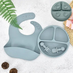 Baby Silicone Plate Set - Suction Plates for Toddlers