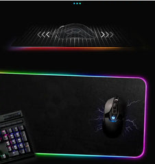 Symphony RGB Luminous Mouse Pad - Enhanced Gaming Experience