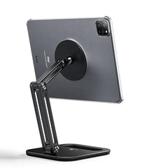 Magnetic Tablet Metal Stand Holder - Adjustable & Secure