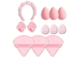 Eco-Friendly Beauty Makeup Puff Set - Flawless Cosmetic Application