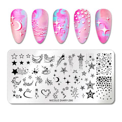 Nail Art Stamping Plates – Creative Nail Designs with Precision Stamps