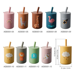 Baby Silicone Sippy Cup - Spill-Proof & Leakproof for Easy Baby Learning