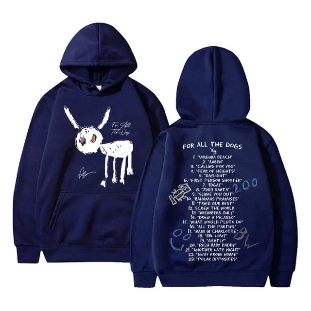 Drake Themed Hoodie - Pullover Hooded Hip Hop Streetwear