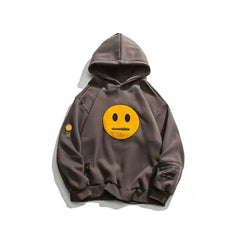 Drew House Hoodie - Smiley Face Patchwork