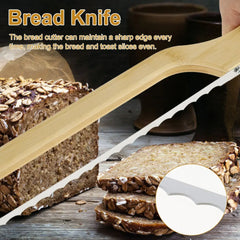 Manual Bread Cutter - Precision Handheld Slicer for Home Bakers