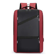 Casual Waterproof Backpack - Multi-Functional Laptop Bag