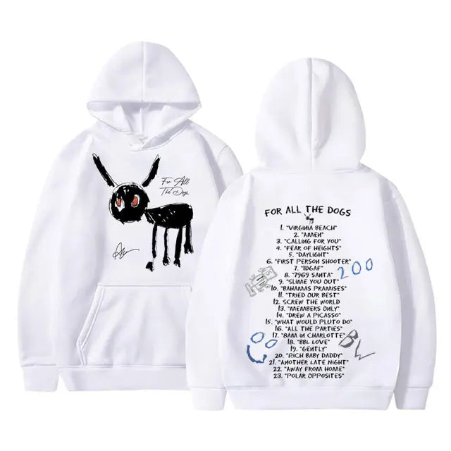 Drake Themed Hoodie - Pullover Hooded Hip Hop Streetwear