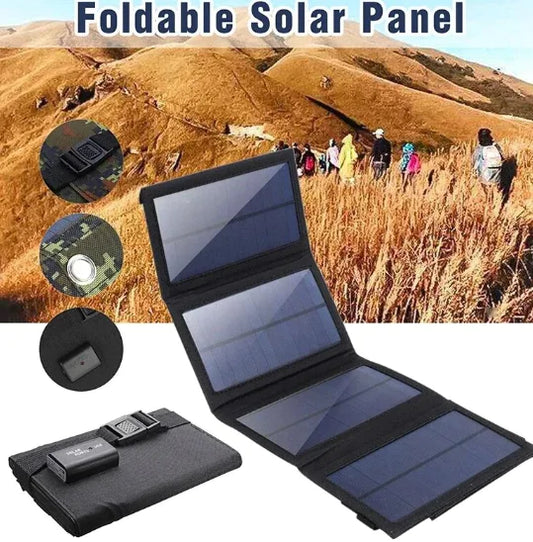 Foldable Solar Panel Charger - High-Efficiency & Portable