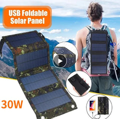 Foldable Solar Panel Charger - High-Efficiency & Portable