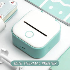 Portable Mini Thermal Label Printer - Compact & Efficient