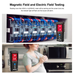 EMF Radiation Detector with Temperature Measurement