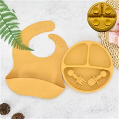 Baby Silicone Plate Set - Suction Plates for Toddlers