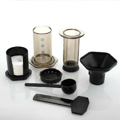 Portable Glass Espresso Maker Filter - Compact Design