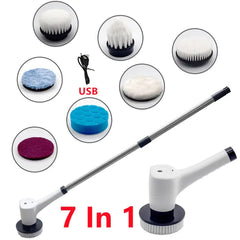 Electric Scrubbing Brush - Powerful Bathroom & Kitchen Cleaner