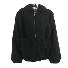 Oversized Faux Fur Jacket - Women's Teddy Sherpa Coat