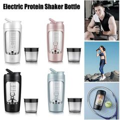 Electric Protein Shaker Cup - Rechargeable & Portable Protein Cup