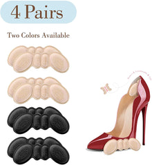 Heel Cushion Pads - Anti-Slip Shoe Inserts for Comfort