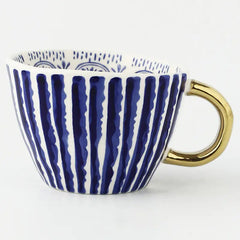 Hand Painted Ceramic Mugs - Artisan Coffee Cups