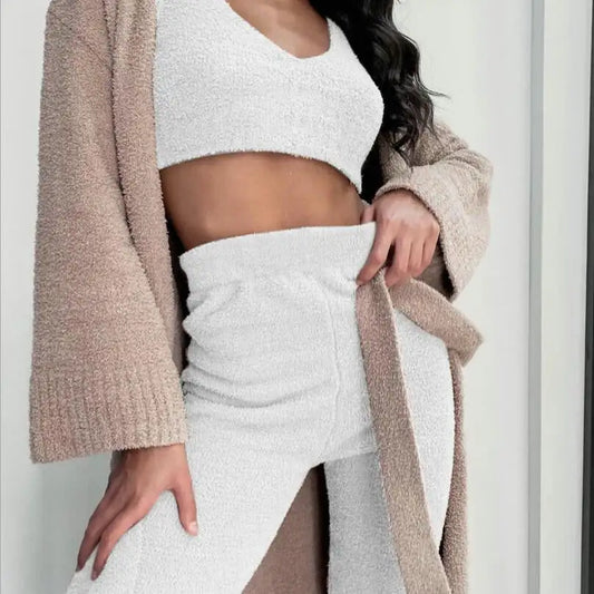 Luxury Cozy Lounge Ensemble - Velvet Set