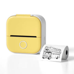 Portable Mini Thermal Label Printer - Compact & Efficient