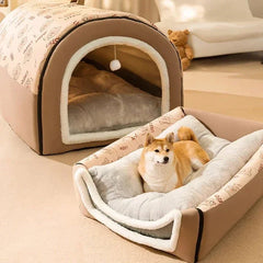 Winter Nest Haven - Insulated Outdoor Dog Kennel