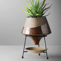 Creative Ceramic Flowerpot - Decorative Vase for Modern Homes