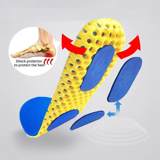 Memory Foam Insoles - Orthopedic & Breathable Shoe Inserts