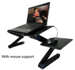 Foldable Laptop Stand: Adjustable & Portable Design