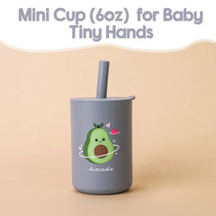 Baby Silicone Sippy Cup - Spill-Proof & Leakproof for Easy Baby Learning