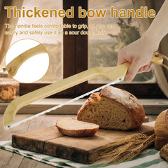 Manual Bread Cutter - Precision Handheld Slicer for Home Bakers