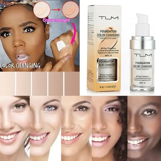 Color Changing Foundation - Flawless Match Technology