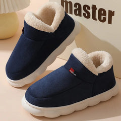 Warm Fur Slippers - Cozy Unisex Memory Foam Footwear