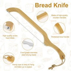 Manual Bread Cutter - Precision Handheld Slicer for Home Bakers