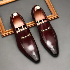 Leather Loafers for Men - Classic & Stylish Slip-On Shoes