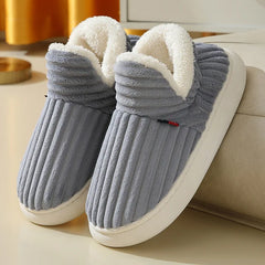 Warm Fur Slippers - Cozy Unisex Memory Foam Footwear