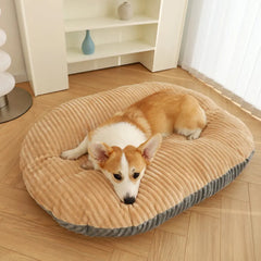 Soft Padded Dog Bed - Comfortable & Machine Washable