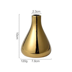 Luxury Gold Plated Vase - Premium Home Decor