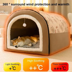 Winter Nest Haven - Insulated Outdoor Dog Kennel