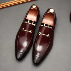 Leather Loafers for Men - Classic & Stylish Slip-On Shoes