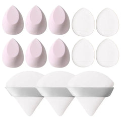 Eco-Friendly Beauty Makeup Puff Set - Flawless Cosmetic Application