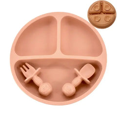 Baby Silicone Plate Set - Suction Plates for Toddlers